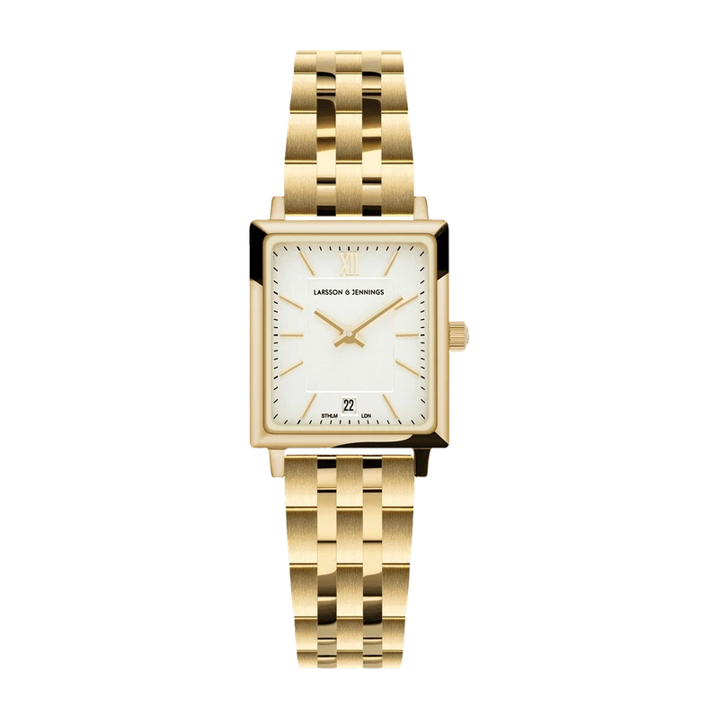 Boyfriend Mini Classic Gold White 31mm