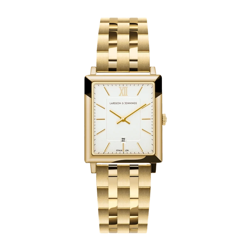 Boyfriend Classic Gold White 40mm