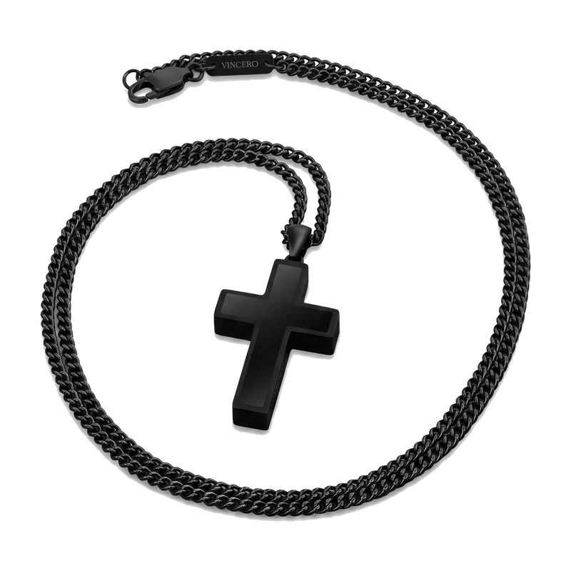 Stone Cross (Large) - Stealth