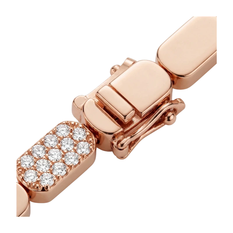 Pavage Bracelet Rose Gold 15cm