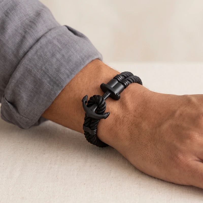 Phrep Bracelet Black 19-20 cm