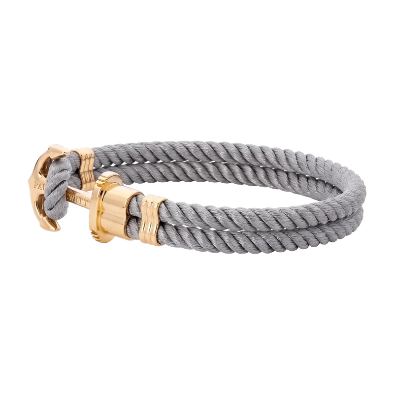 Phrep Bracelet Gold Grey 15-16 cm