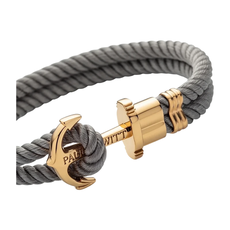 Phrep Bracelet Gold Grey 15-16 cm