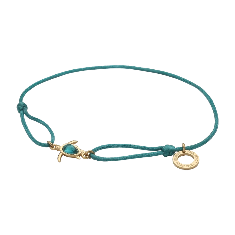 Turtle Wristband Aquamarine