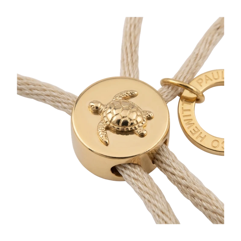Turtle Anchor Chain Bracelet Sand