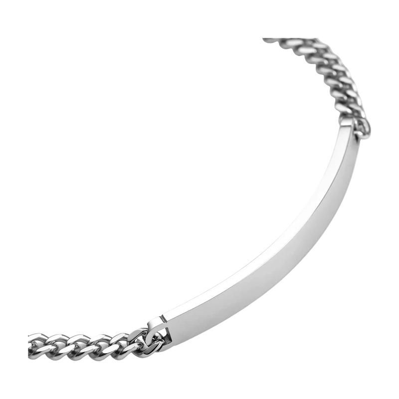 ID Bracelet Silver