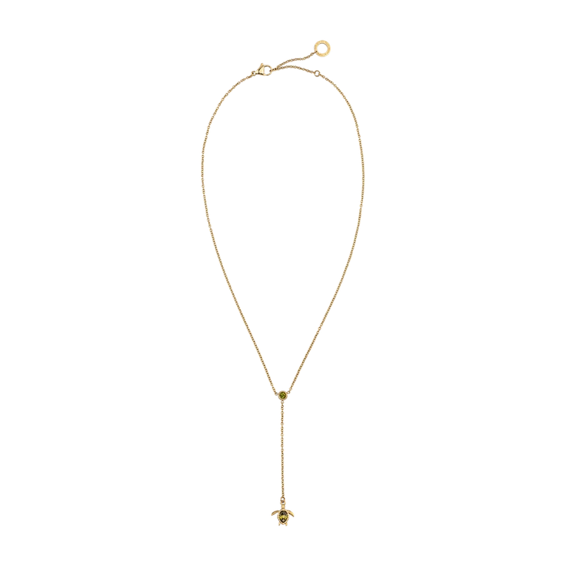 Turtle Y Necklace