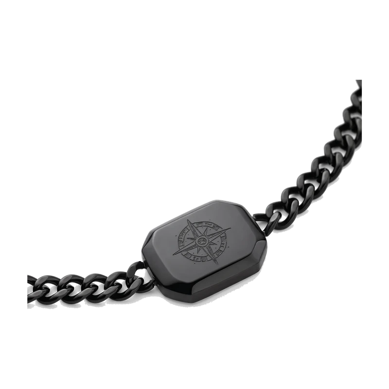 Windrose II Bracelet Black