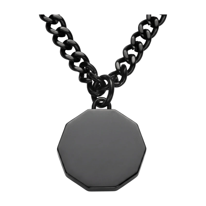 Windrose III Necklace Black