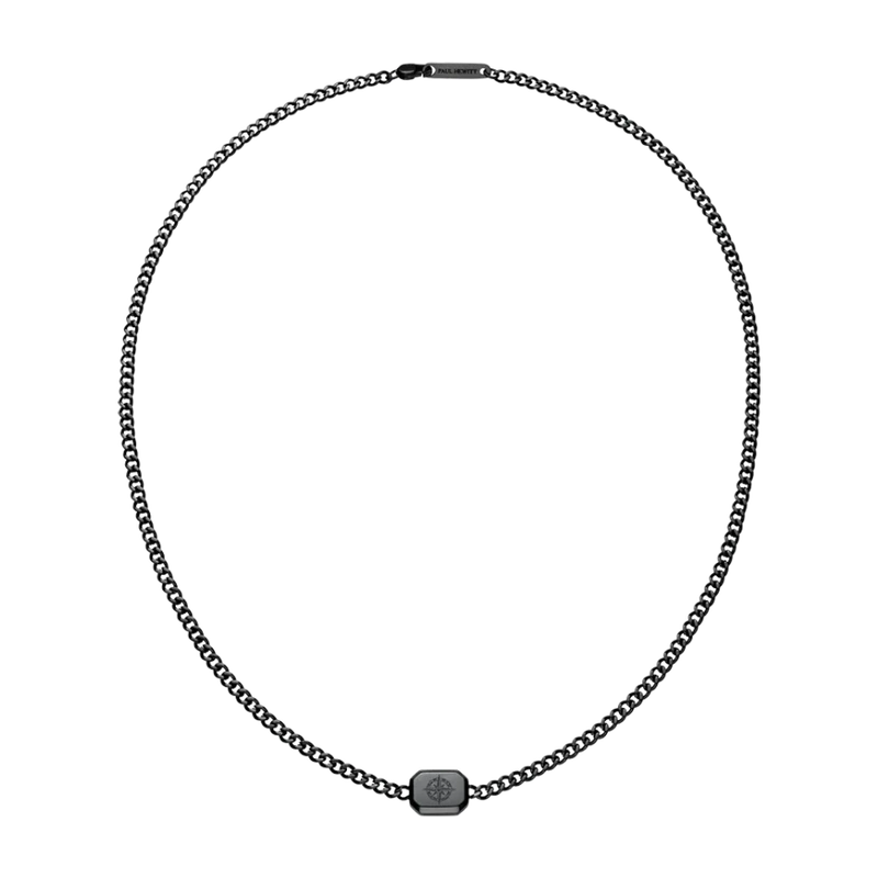 Windrose II Necklace Black