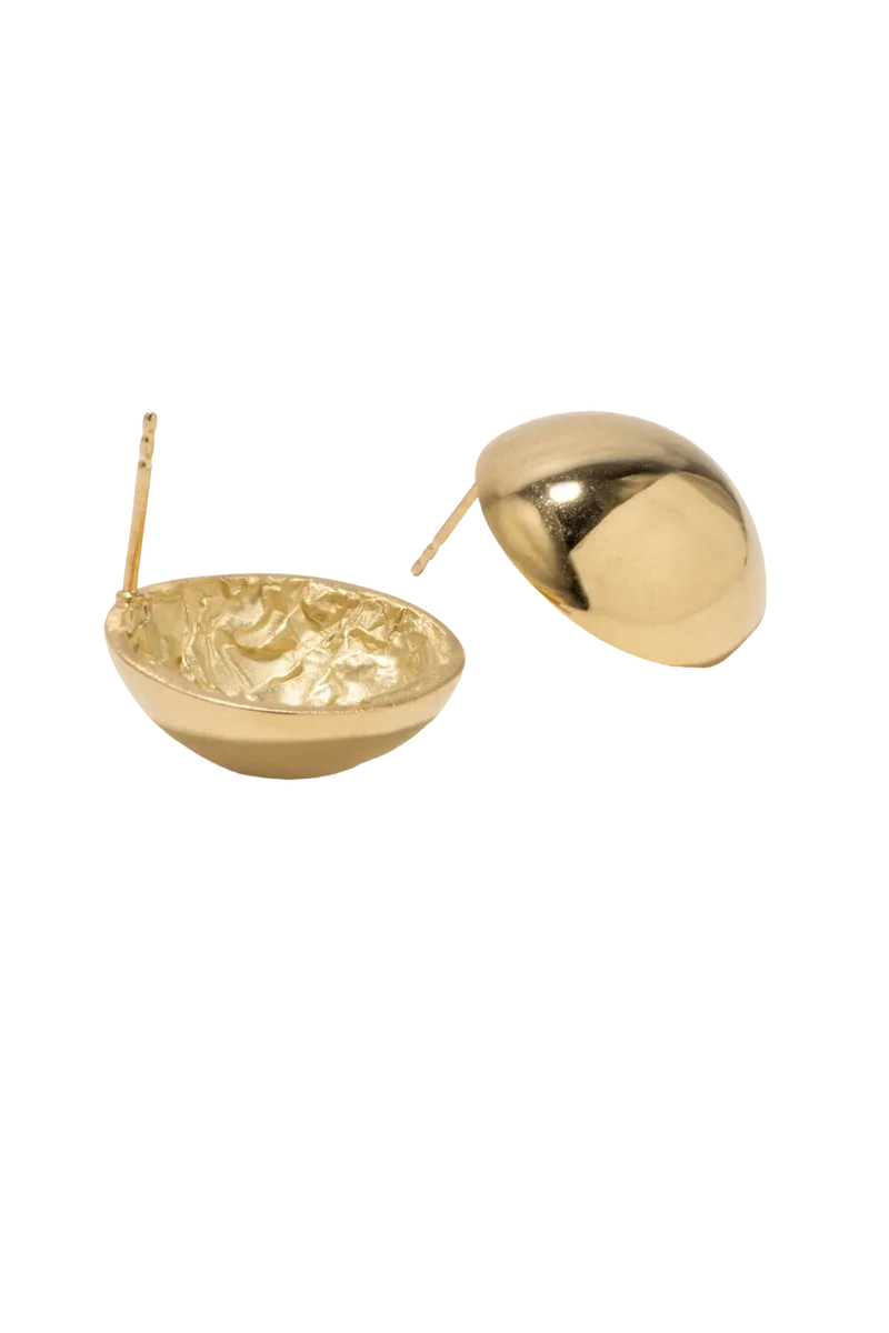 Critical Citizens - Recycled Gold Vermeil Earrings