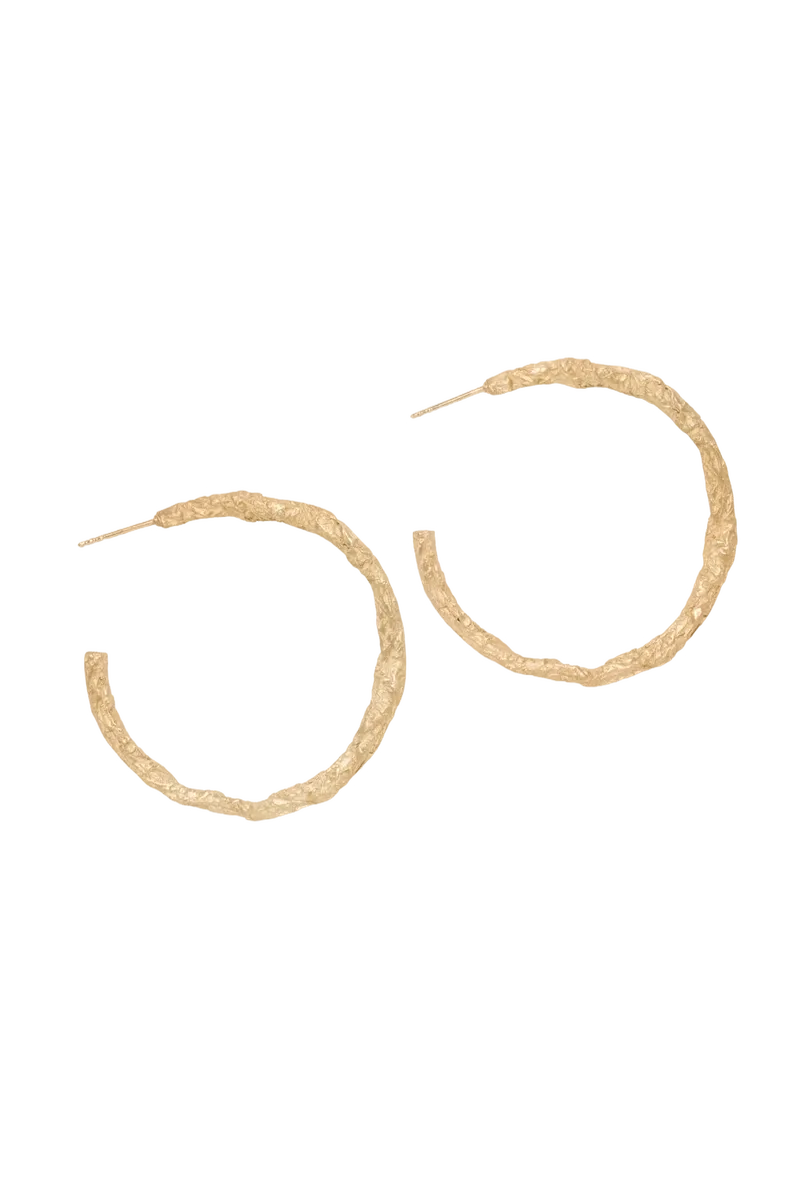 Foil - Recycled Gold Vermeil Earrings