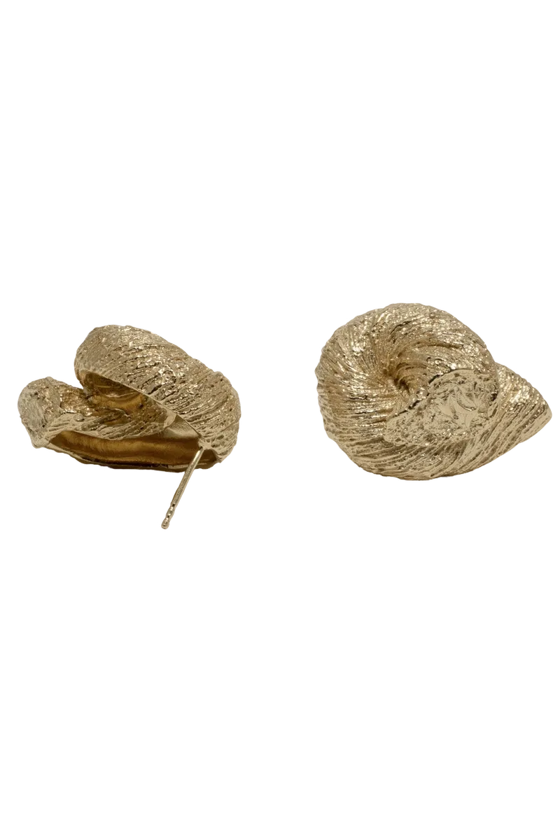 Cord - Gold Plated Earrings