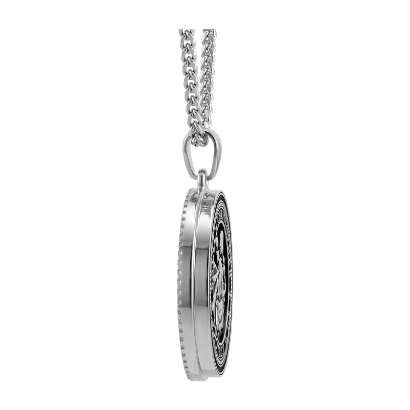 St. Christopher Pendant - Sterling Silver