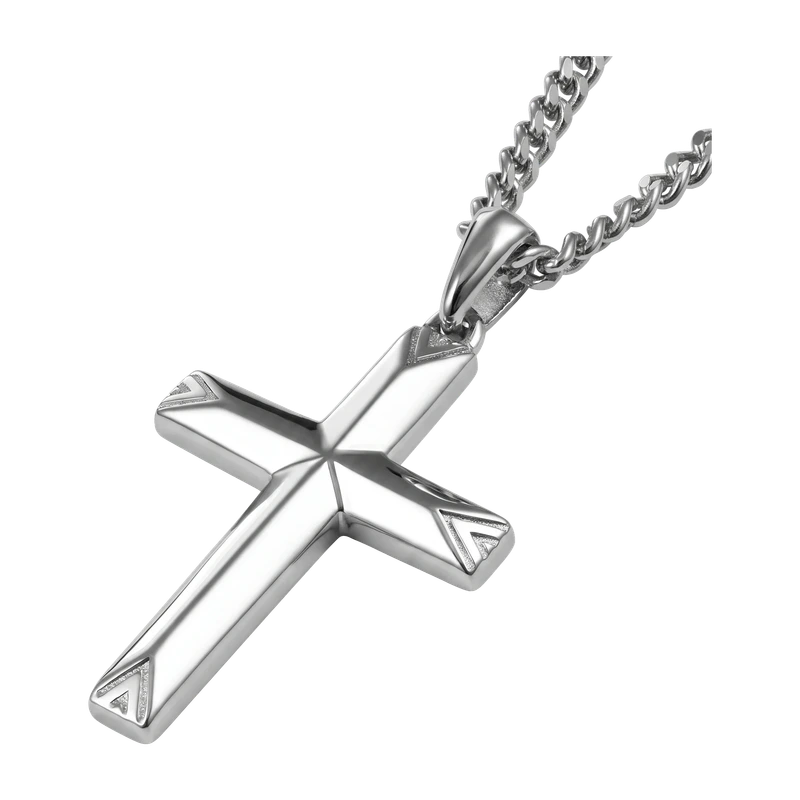 Cross Pendant - Silver