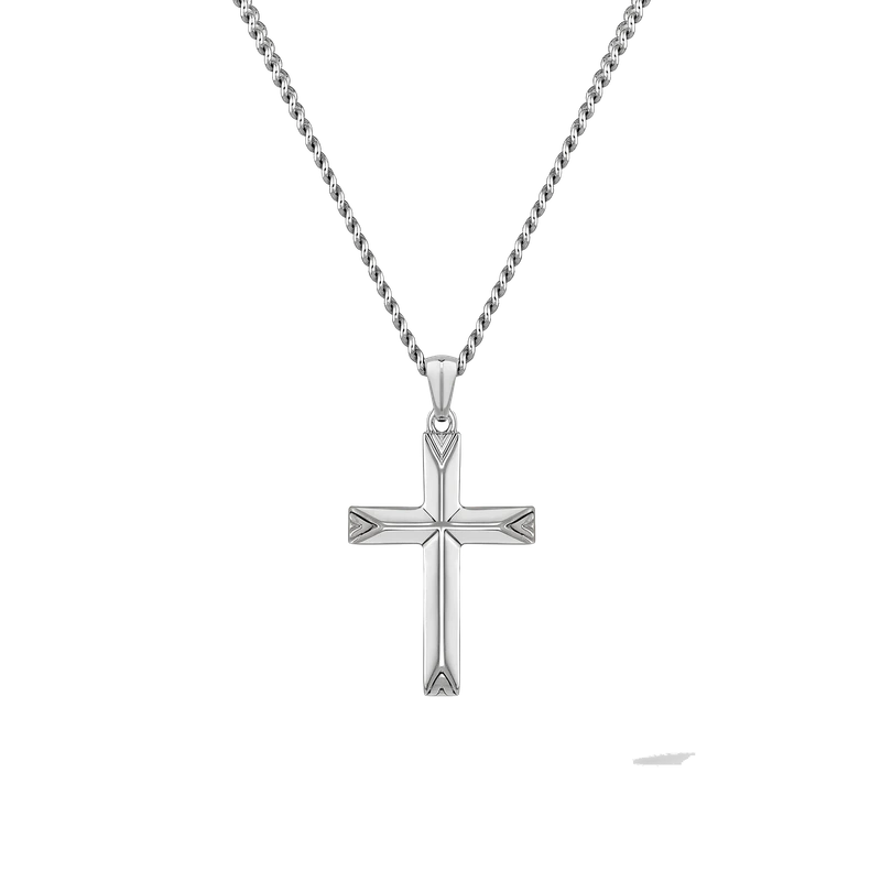 Cross Pendant - Silver