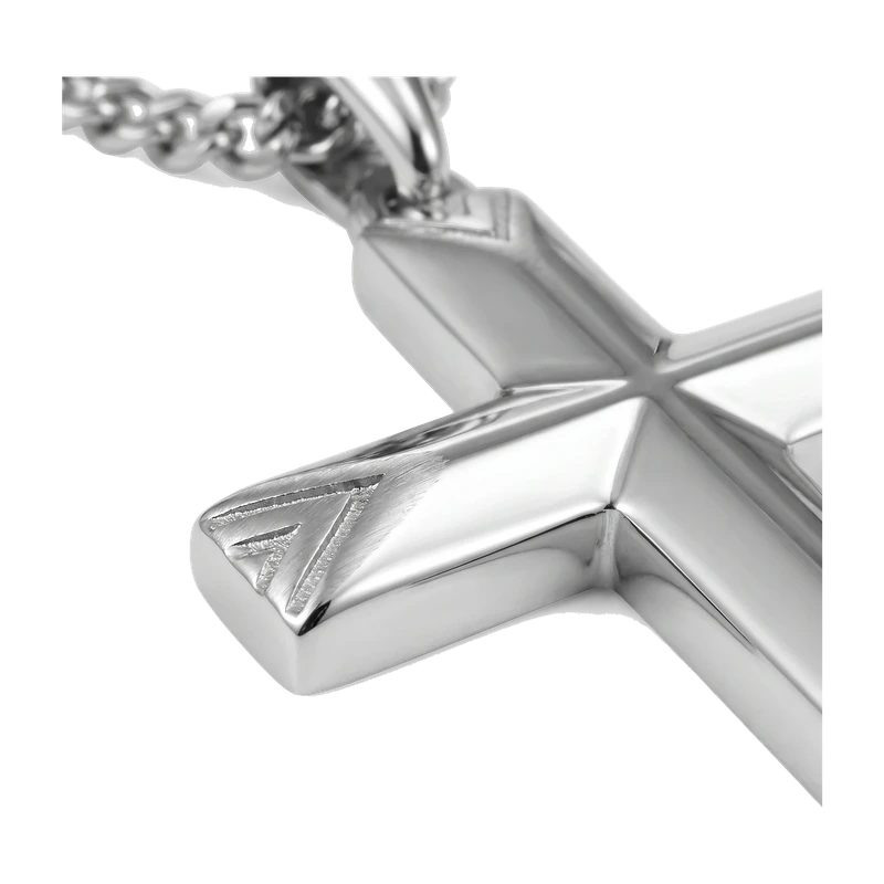Cross Pendant - Silver