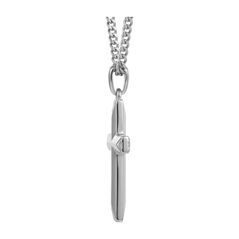 Cross Pendant - Silver