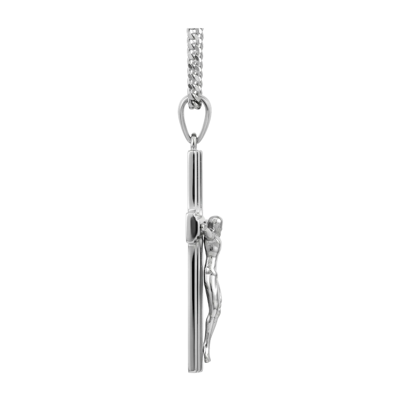 Crucifix Pendant - Silver
