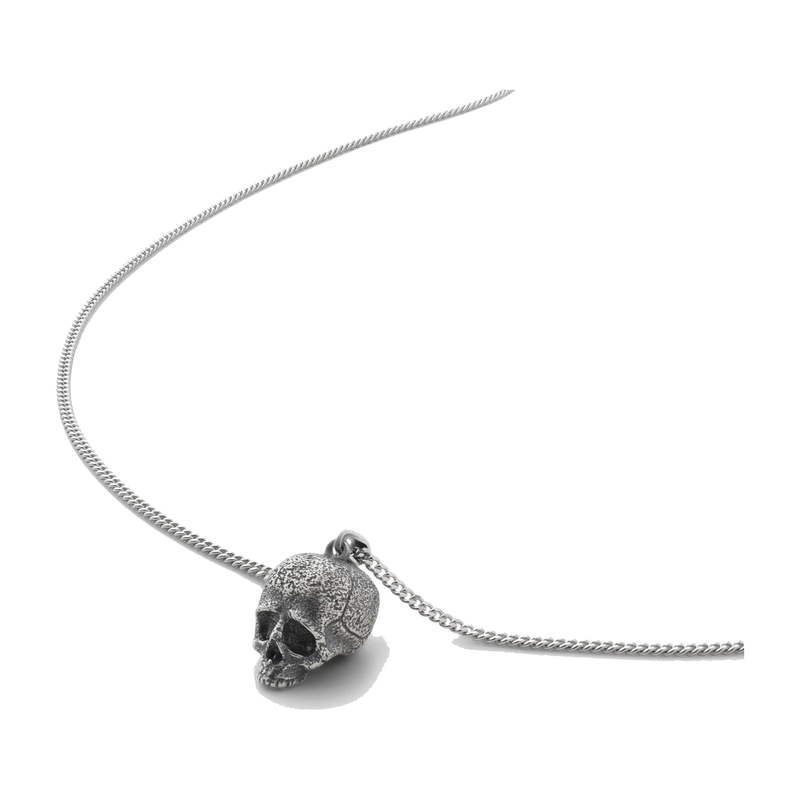 Memento Mori Pendant - Sterling Silver