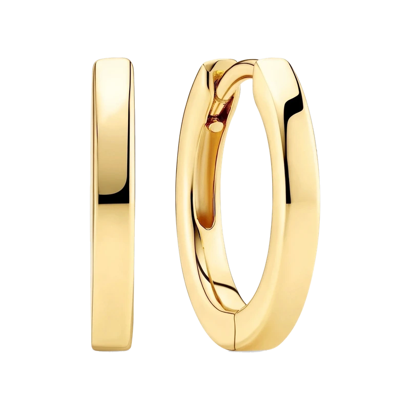 Ellera Pianura Medio Earrings Gold