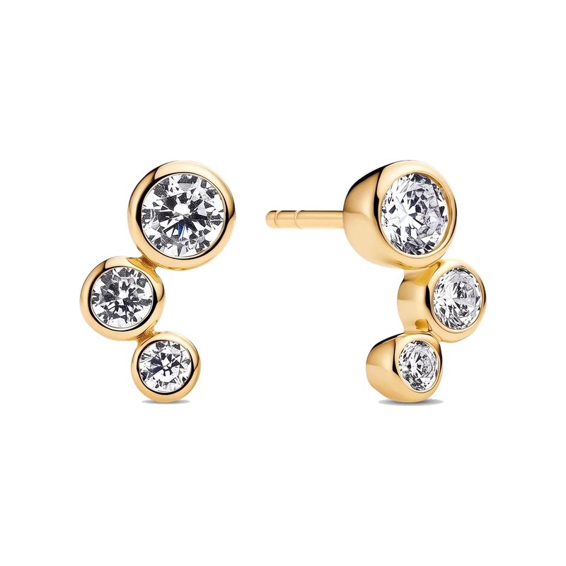 Sardinien Tre Earrings White