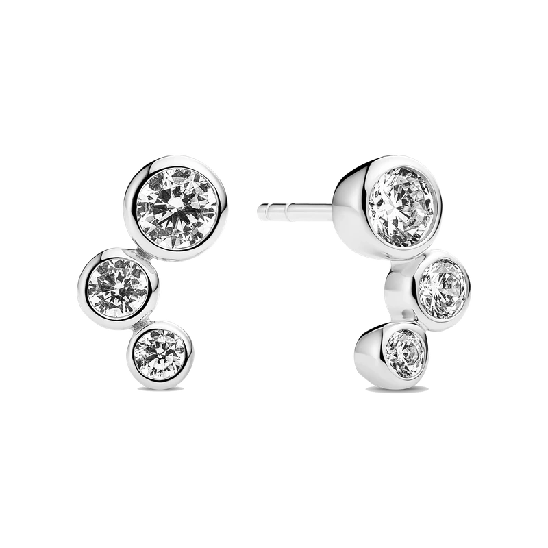 Sardinien Tre Earrings White