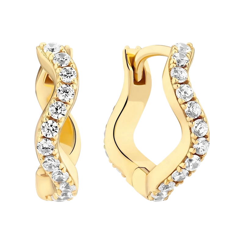 Ellera Waves Medio Earrings
