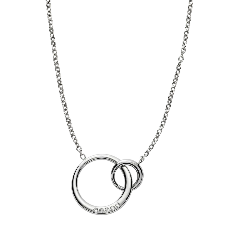 Kariana Silver-Tone Crystal Pendant Necklace