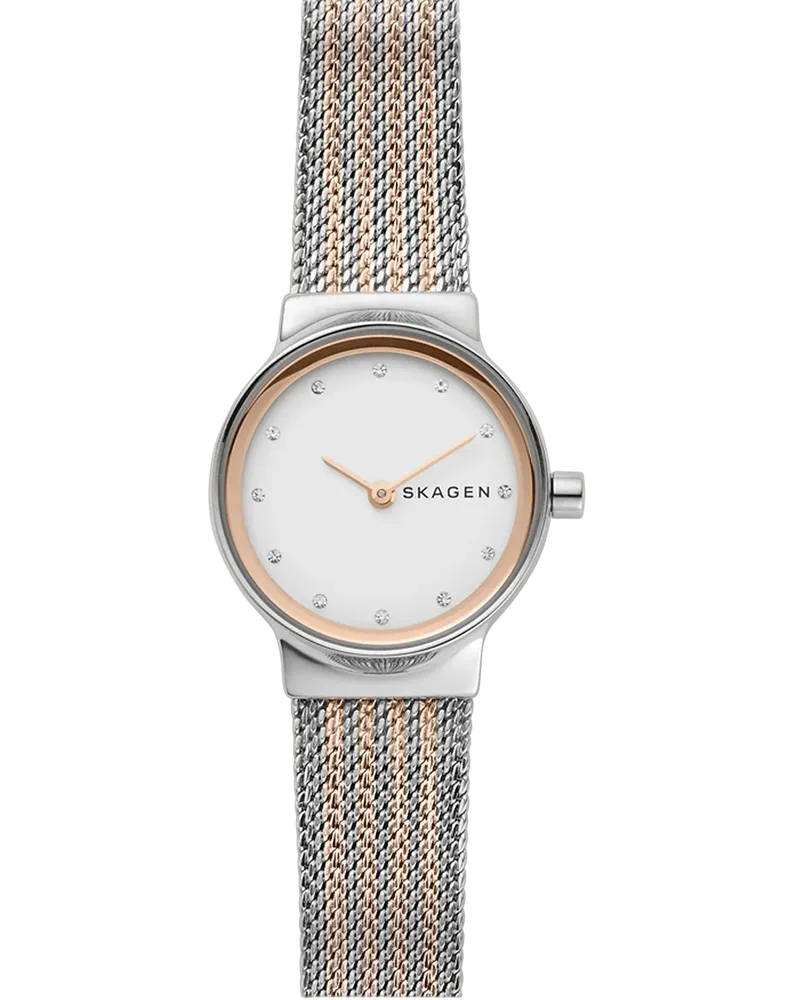 Freja Lille Two-Tone Steel Mesh Watch