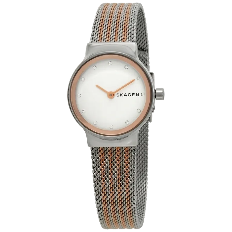 Freja Lille Two-Tone Steel Mesh Watch