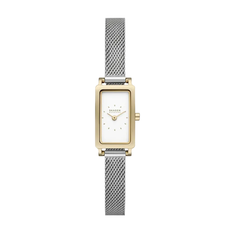 Hagen Micro Two-Hand Silver Stainless Steel Watch Silver