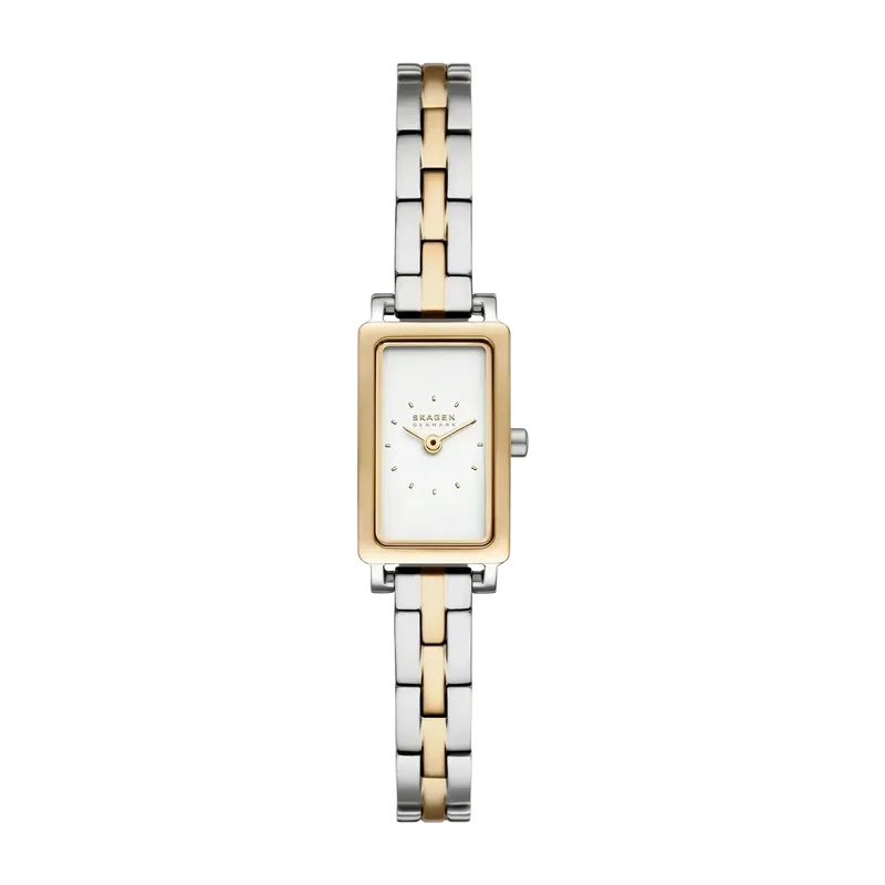 Hagen Micro Two-Hand Two-Tone Stainless Steel Watch