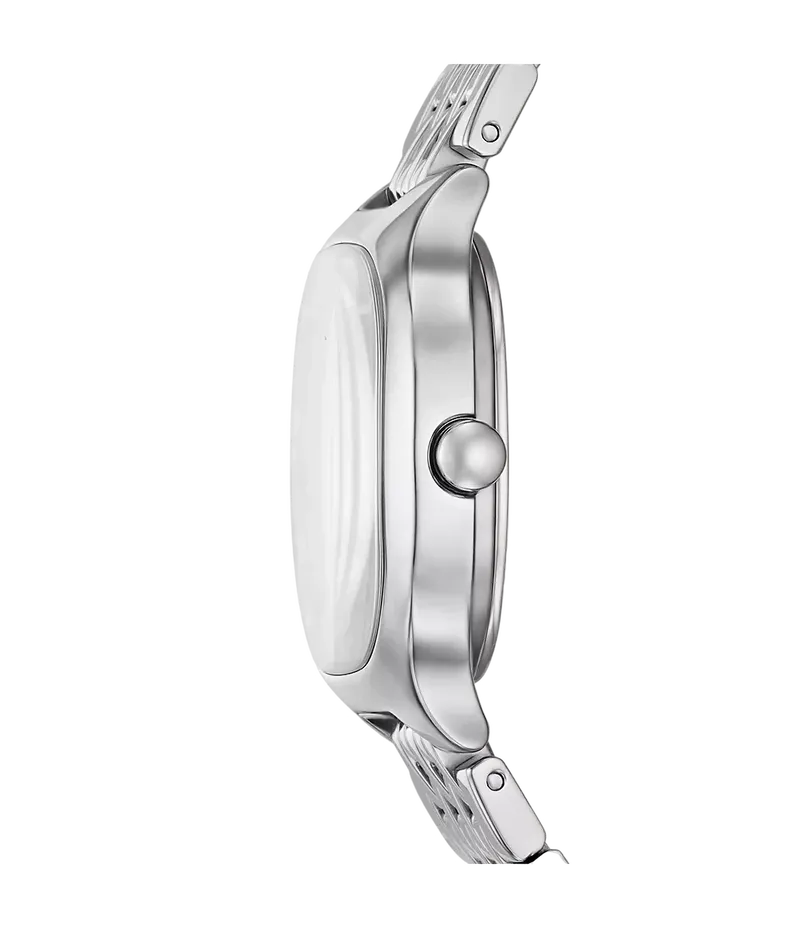 Mellem Lille Three-Hand Silver Stainless Steel Watch Silver