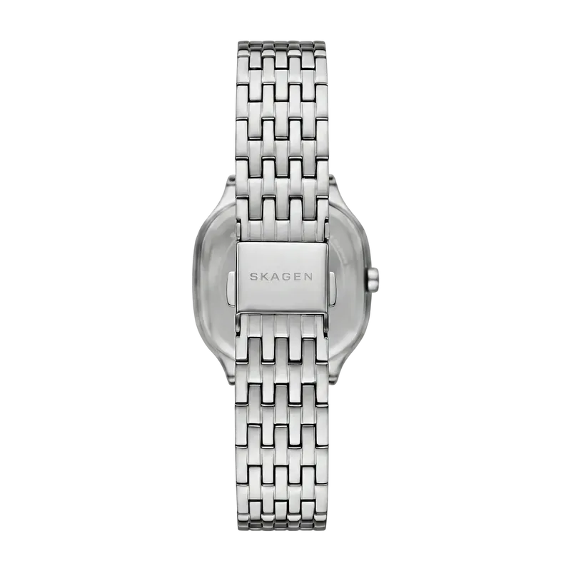 Mellem Lille Three-Hand Silver Stainless Steel Watch Silver