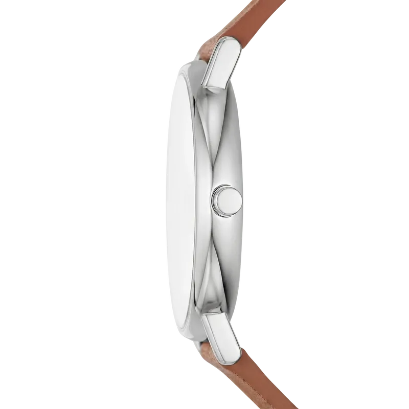Signatur Three-Hand Luggage Leather Watch