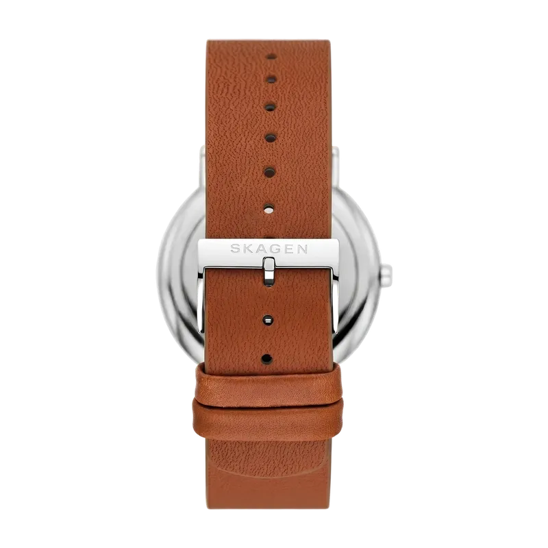 Signatur Three-Hand Luggage Leather Watch