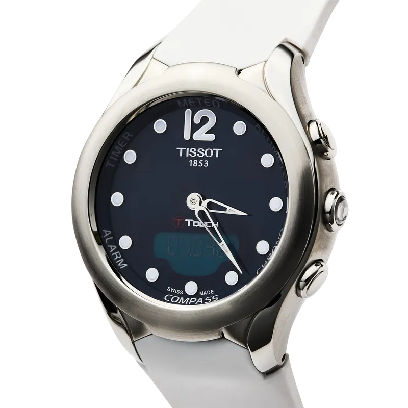 T-Touch Expert Solar Lady Mother of Pearl Blue