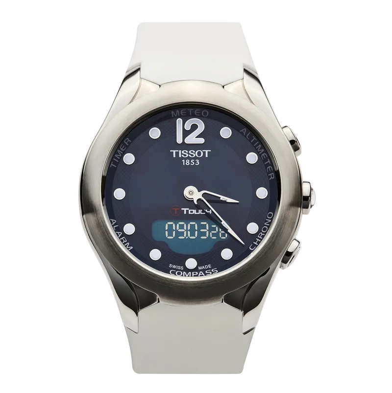 T-Touch Expert Solar Lady Mother of Pearl Blue