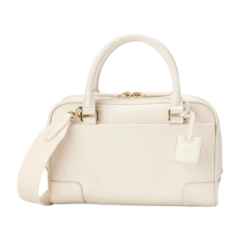 Beverly Small Satchel White