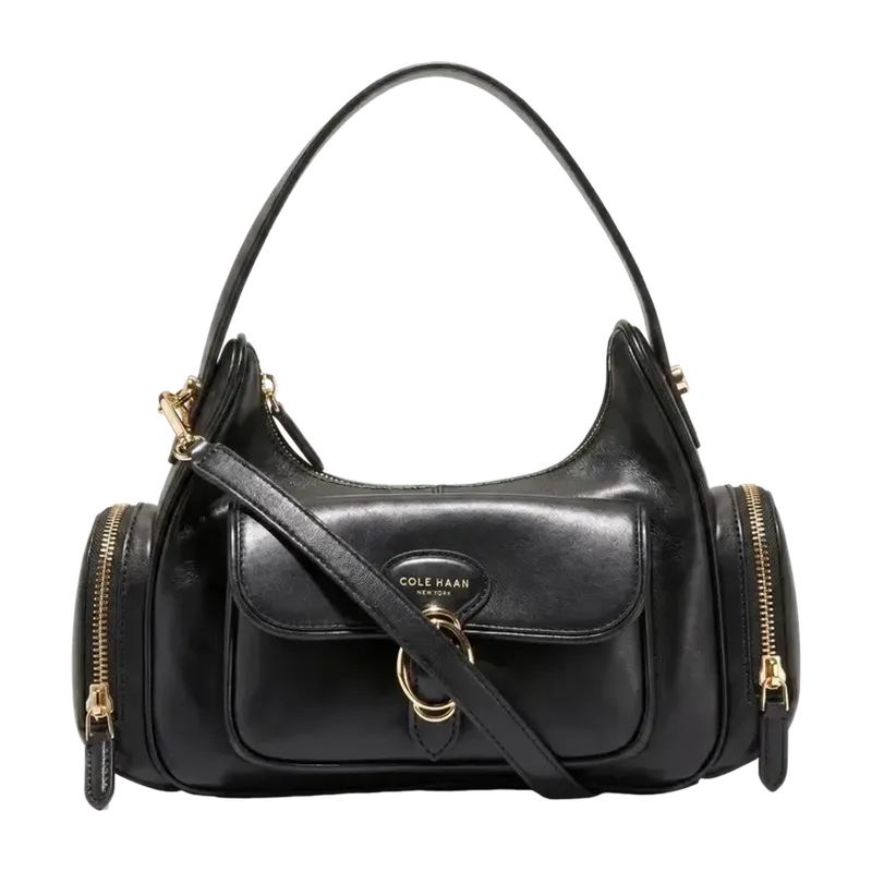 Alexandria Shoulder Crossbody Bag Black
