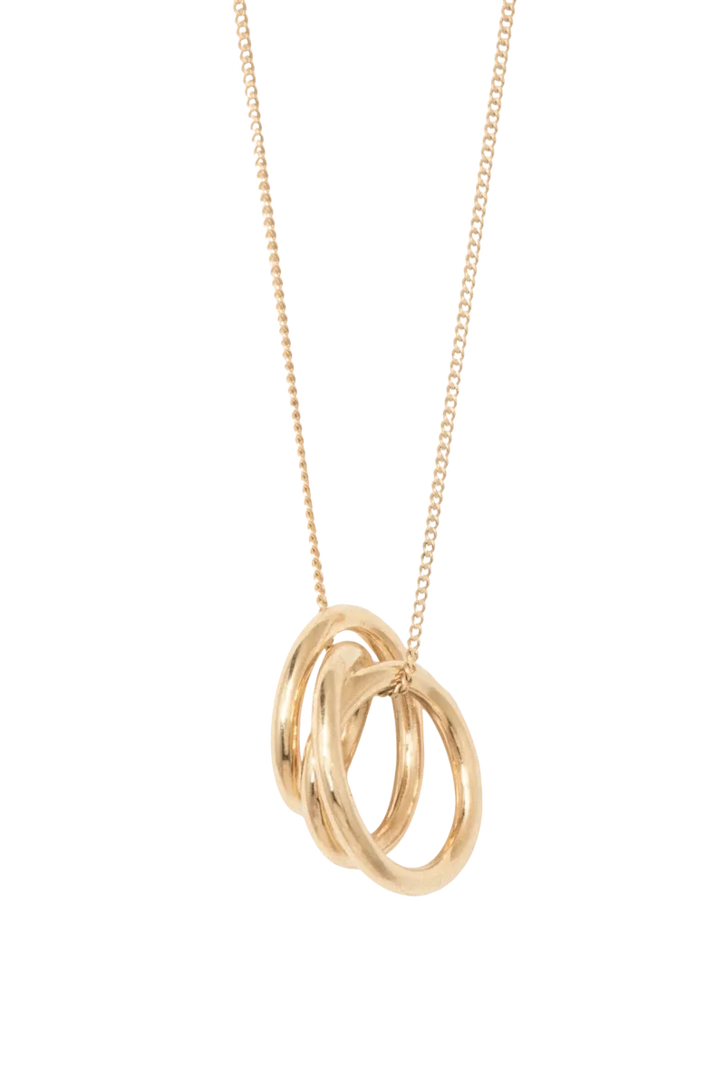Flow - Gold Vermeil Pendant