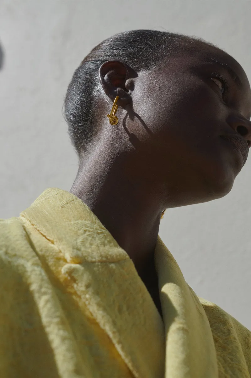 The Freedom to Imagine II - Recycled Gold Vermeil Earrings