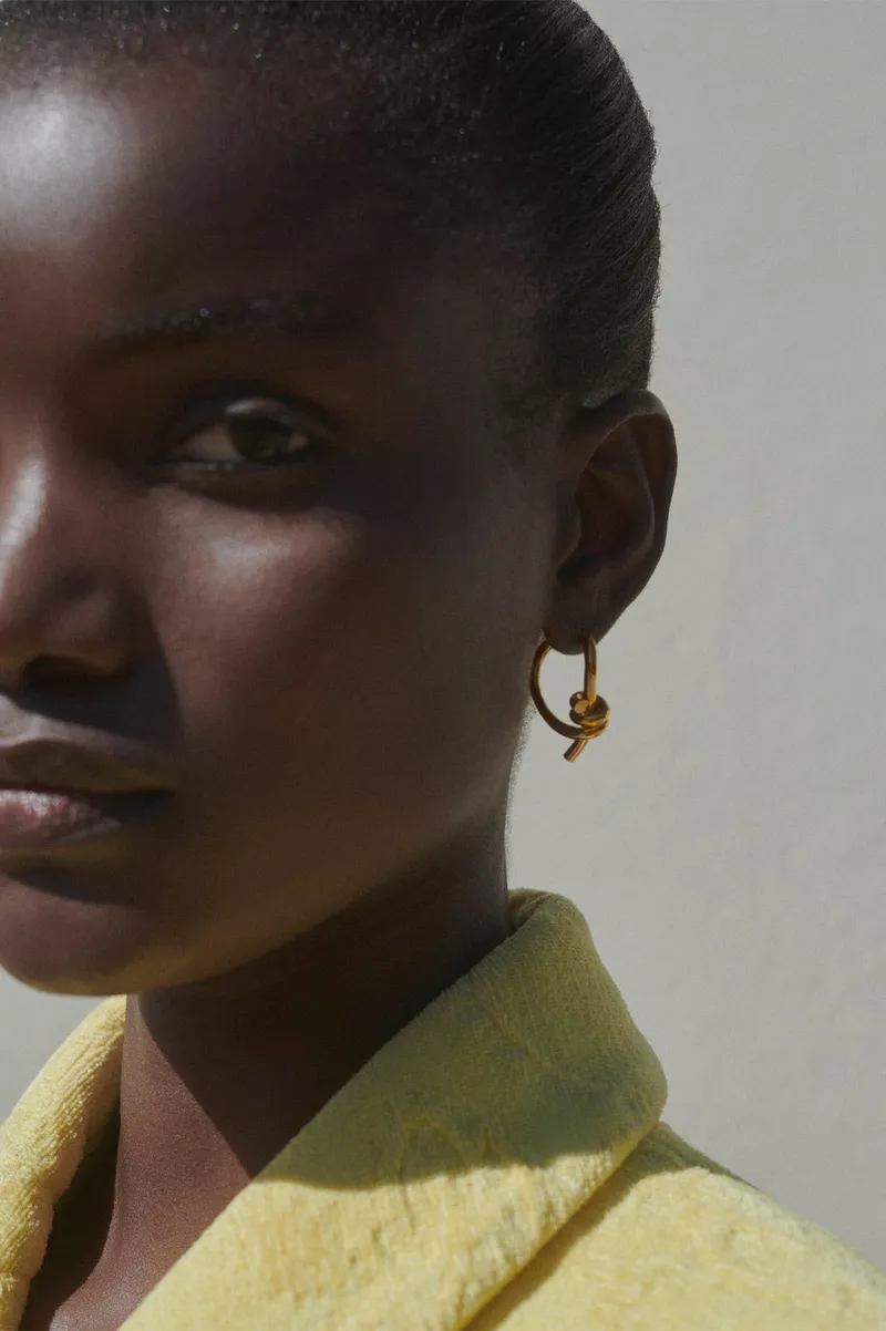 The Freedom to Imagine II - Recycled Gold Vermeil Earrings