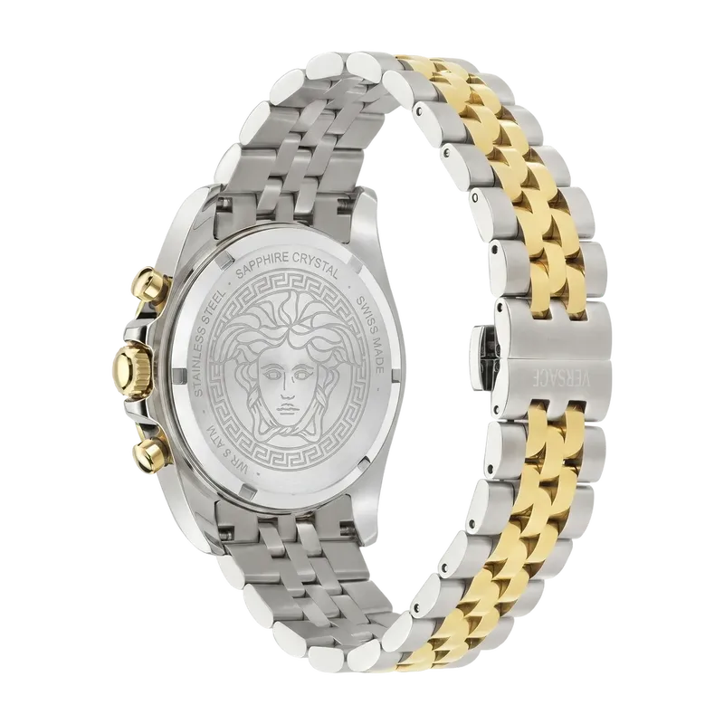 Greca Chrono Wave Silver