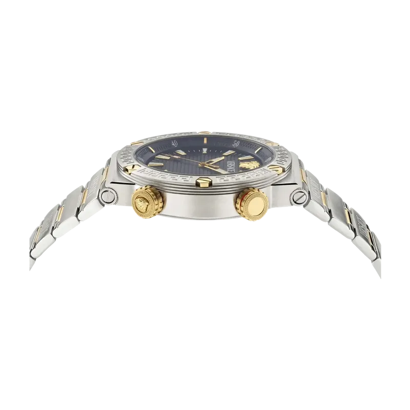 Greca Logo Diver Watch Blue