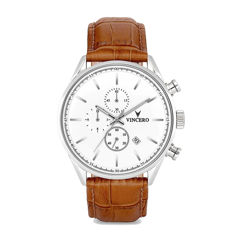 The Chrono S2 - Silver/Tan