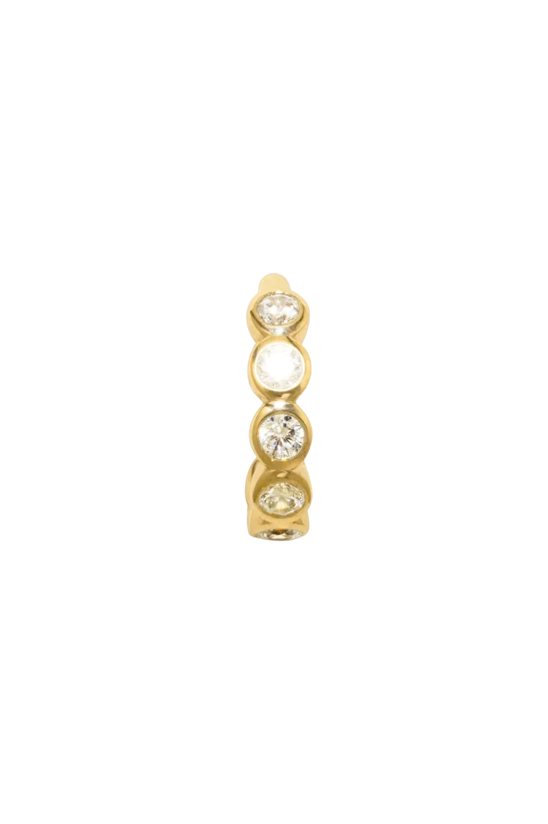 Arc - Zirconia and Recycled Gold Vermeil Ear Cuff